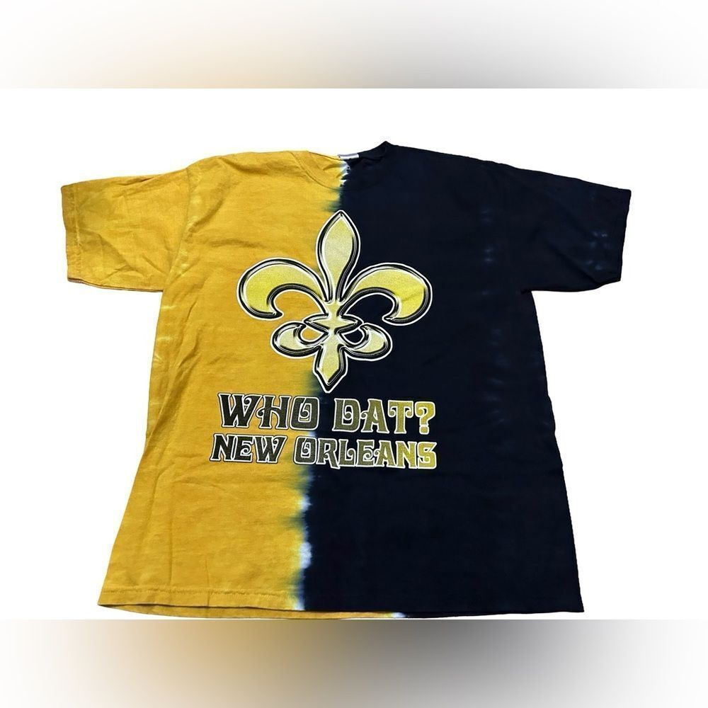 New Orleans Saints Who Dat Nation Tie-Dye T-shirt